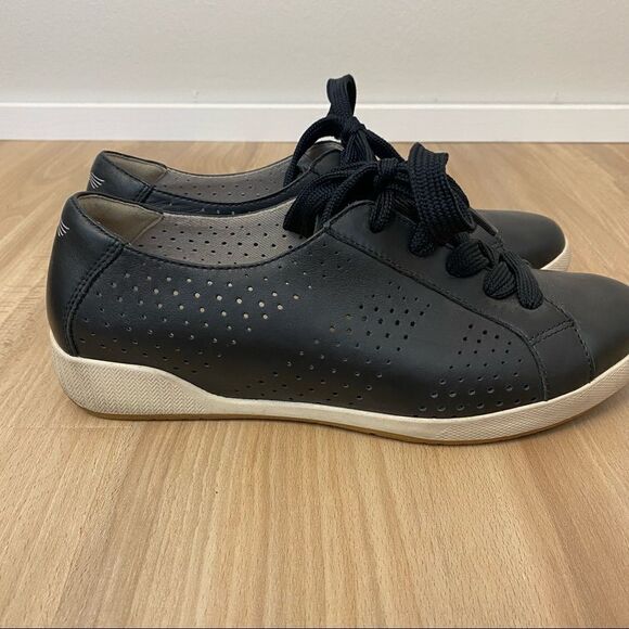 Dansko Orli Leather Perforated Sneakers - Picture 4 of 10